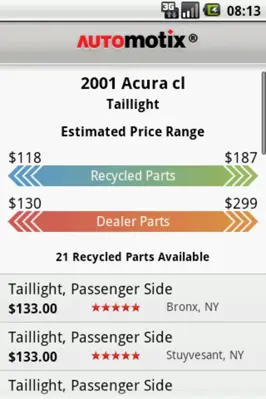 Car Parts android App screenshot 5